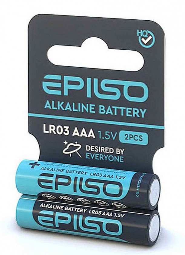 Батарейка EPILSO аlkaline AAA turbo 2 бл. цена за 1 шт.