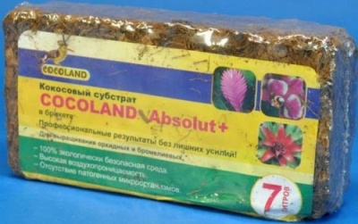 Субстрат кокосовый Cocoland Absolut+ 7л д/орхидей /20/