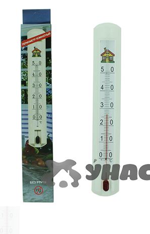 Термометр комнатный ТСК-7 на пластмассовой основе, картон 
